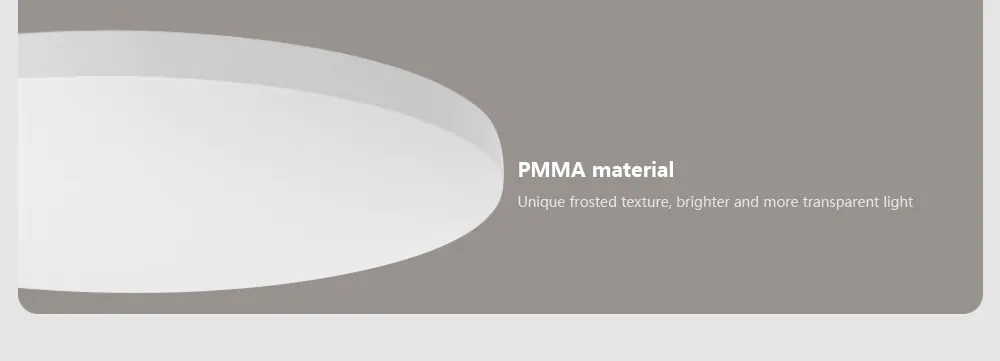 Xiaomi Mijia Smart LED Ceiling Light 220V Support WiFi / bluetooth / APP / Voice Control - White