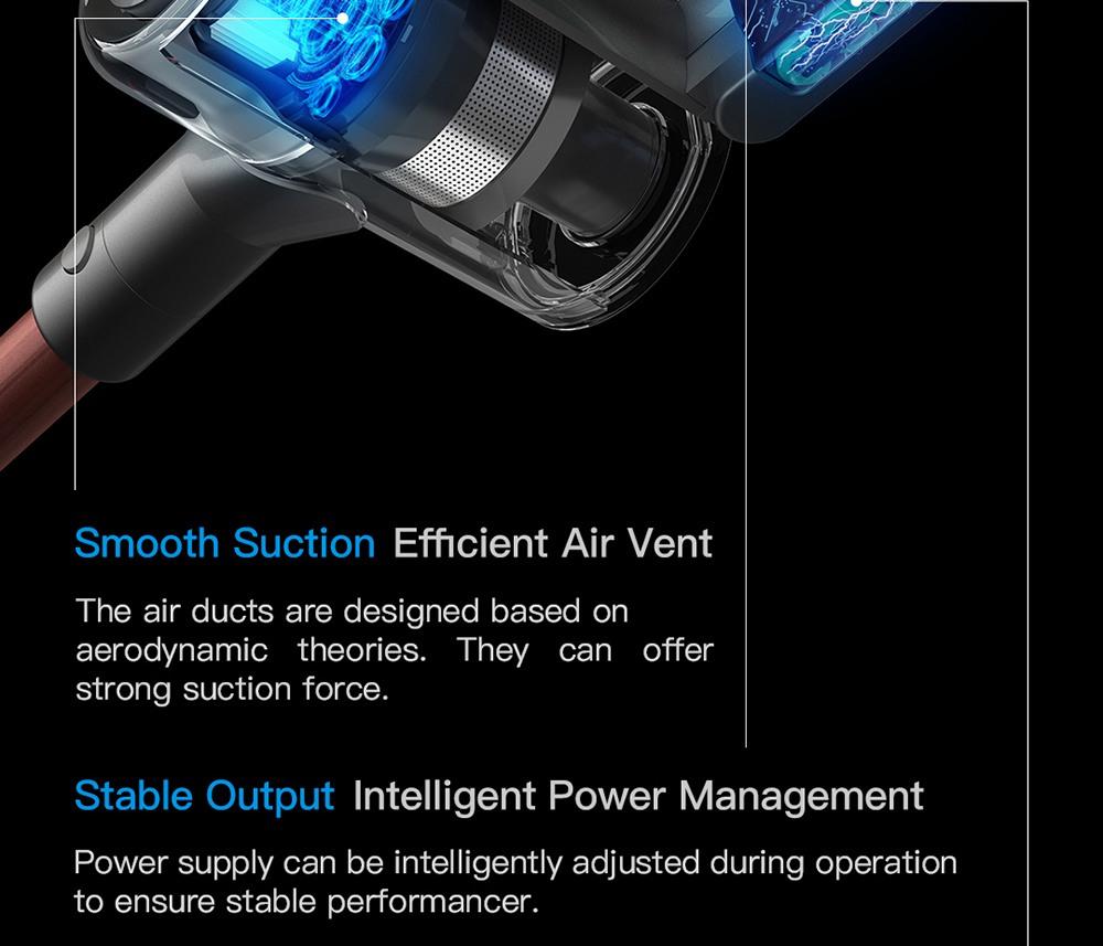 Dreame V11 Handheld Cordless Vacuum Cleaner 25Kpa Suction OLED Display Portable Multi-function All in one Dust Collector Floor Carpet Cleaner 450W Brushless Motor 3000mAh Battery EU Version - Grey