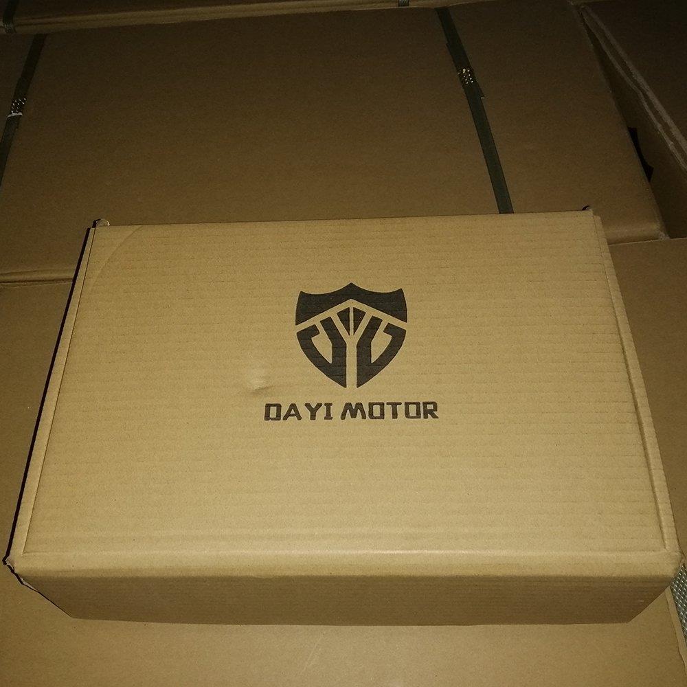 DAYI MOTOR e-Thor 6.0 Electric Motorcycle 4000W Brushless Motor 38AH Battery Front 17 Inch Rear 13 Inch Tire Scooter  -  Black