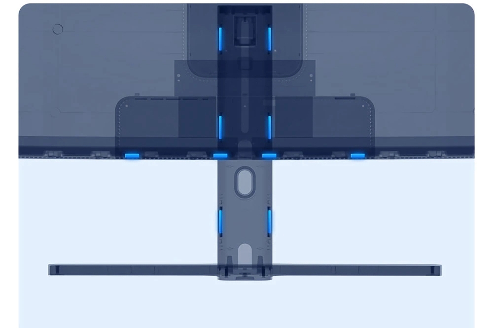 Original Xiaomi Curved Gaming Monitor 34 Inch 21:9 Bring Fish Screen 144Hz High Refresh Rate 1500R Curvature WQHD 3440*1440 Resolution 121% sRGB Wide Color Gamut Free-Sync Technology Display - Black