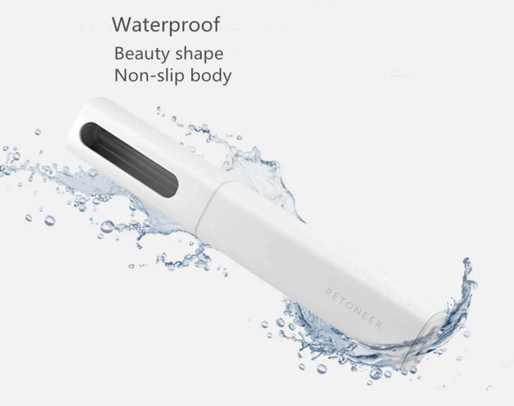 Baini Portable Multifunctional UV Sterilization Pen Sterilization Rate 99% Two Modes 2200mAh Lithium Battery USB Charging From Xiaomi Youpin - White