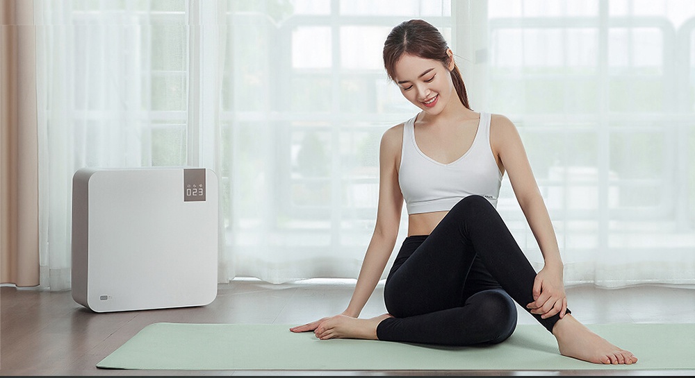 Baomi Air Purifier 2nd Generation Lite Efficient Removal Formaldehyde 99.97% Purification Rate Digital Display APP AI Voice Intelligent Control From Xiaomi Youpin - White