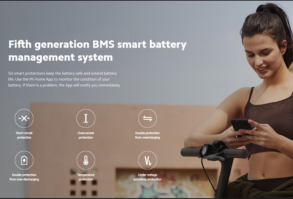 Xiaomi Mi Składany skuter elektryczny Pro 2 Maksymalna prędkość 25 km / h 300 W Bezszczotkowy silnik prądu stałego 45 km Odległość podróży 12800 mAh Bateria BMS Mijia APP Wersja globalna - czarna