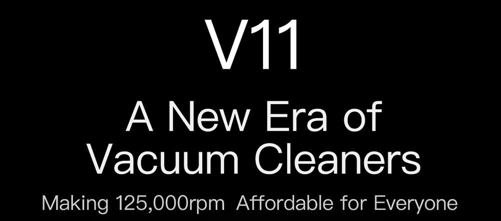 Dreame V11 Handheld Cordless Vacuum Cleaner 25Kpa Suction OLED Display Portable Multi-function All in one Dust Collector Floor Carpet Cleaner 450W Brushless Motor 3000mAh Battery EU Version - Grey