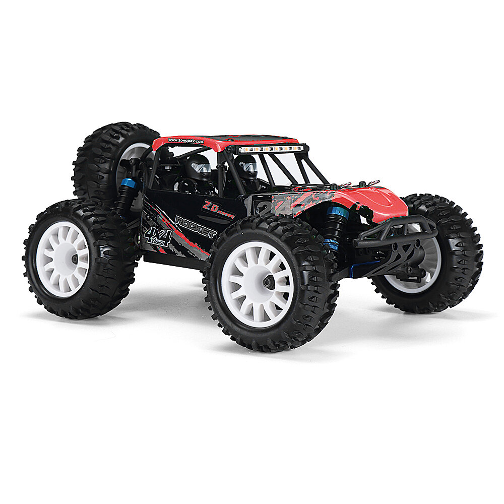 ZD Racing ROCKET DTK16 1:16 Scale 4WD 45KM/H Brushless Desert Truck RC Car - Red
