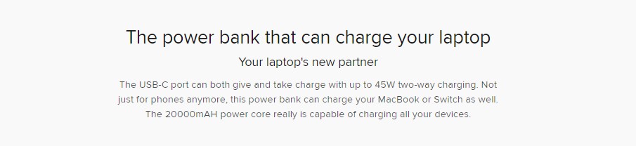 Xiaomi 20000mAh Mi Power Bank 3 Pro 45W Max Output Dual-way Quick Charge - Black