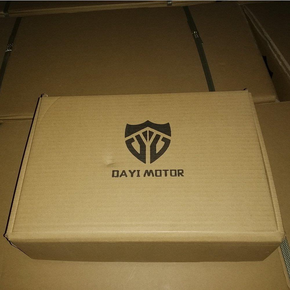 DAYI MOTOR e-Thor 6.0 Electric Motorcycle 4000W Brushless Motor 38AH Battery Front 17 Inch Rear 13 Inch Tire Scooter - Blue