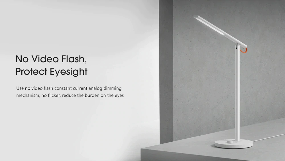 Xiaomi Mijia Table Lamp 1S Smart Reading Light Four Lighting Modes APP Voice Control EU Version - White