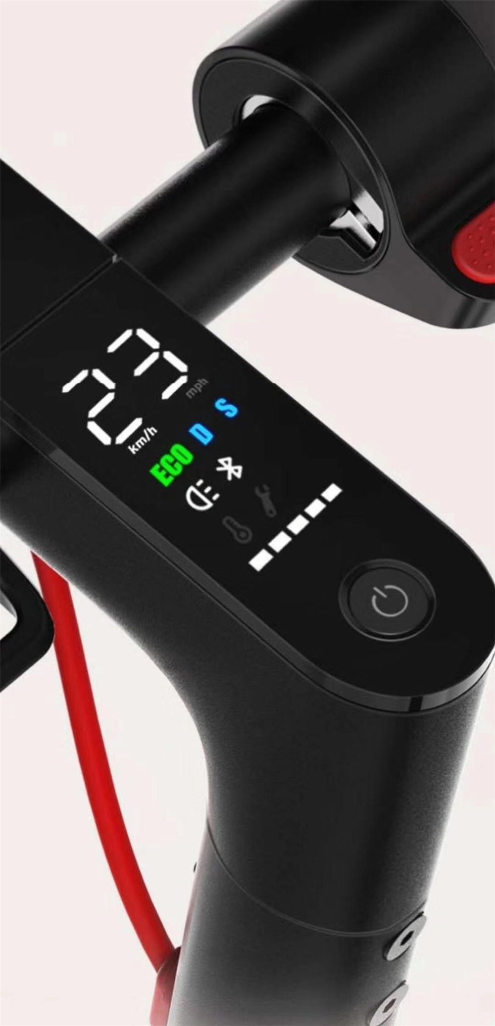 D8 Pro Electric Folding Scooter 7.8Ah Battery BMS 350W Motor Black