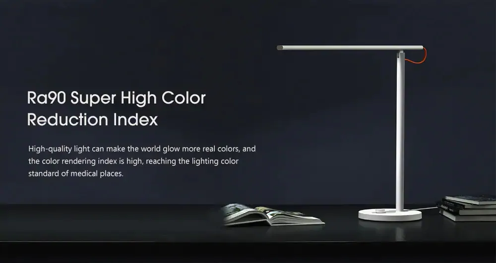 Xiaomi Mijia Table Lamp 1S Smart Reading Light Four Lighting Modes APP Voice Control EU Version - White