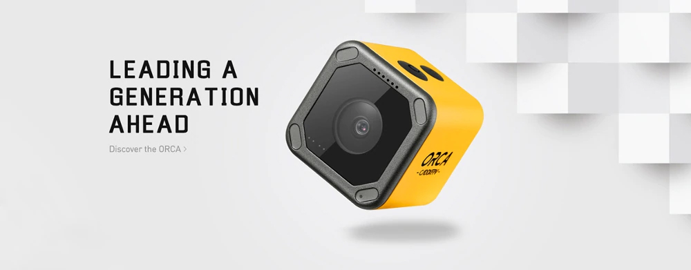 Caddx Orca 4K WIFI FOV 160 Degree Anti-Shake DVR FPV Action Camera For FPV Racing RC Drone