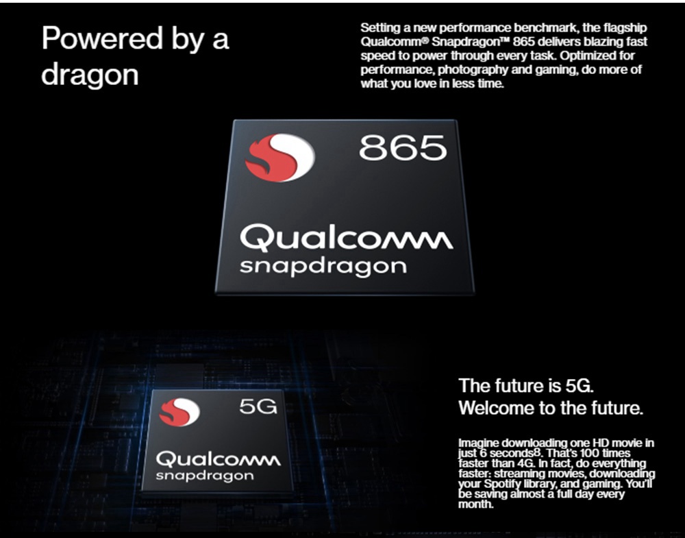 OnePlus 8T Global ROM 5G Smartphone 6.55 Inch Qualcomm Snapdragon 865 Octa Core 12GB RAM 256GB ROM Oxygen OS Dual SIM Dual Standby - Lunar Silver
