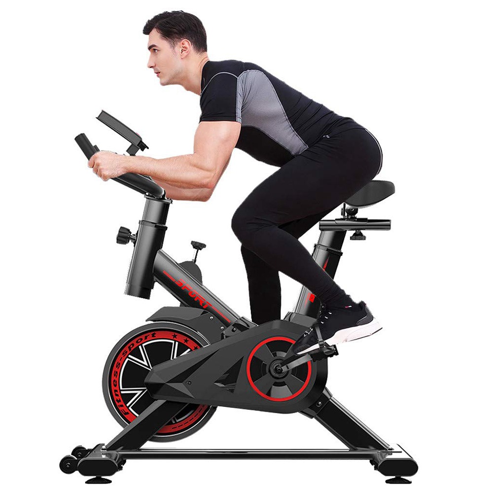 Indoor Home Use Silent Station Spinning Bike Max Load 330 lbs