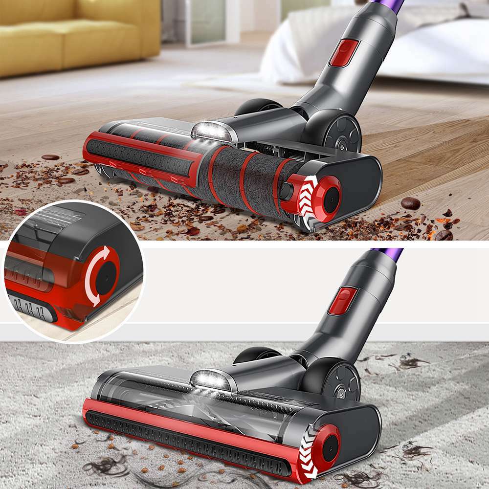 New JASHEN V16 Cordless Vacuum Cleaner, 350W Strong Suction Stick Vacuum UltraQuiet Handheld