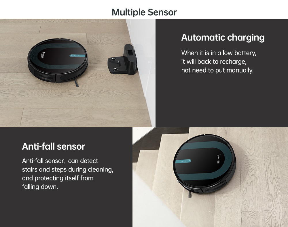 Proscenic 850T Robot Vacuum Cleaner with mopping function