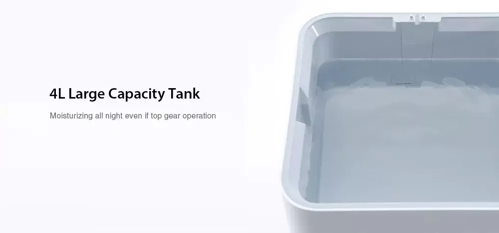 Smartmi  Evaporation Air Humidifier 240ml/h 4L Capacity Touch Control with APP Control Low Noise from Xiaomi Youpin - White