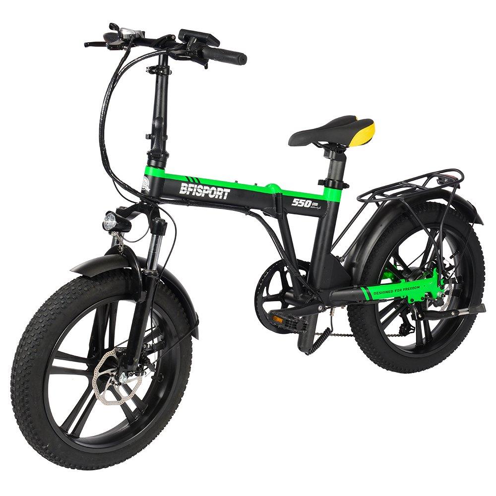 BFISPORT BFI20 Fat Tire Folding Electric Bike 250W Motor LG Battery