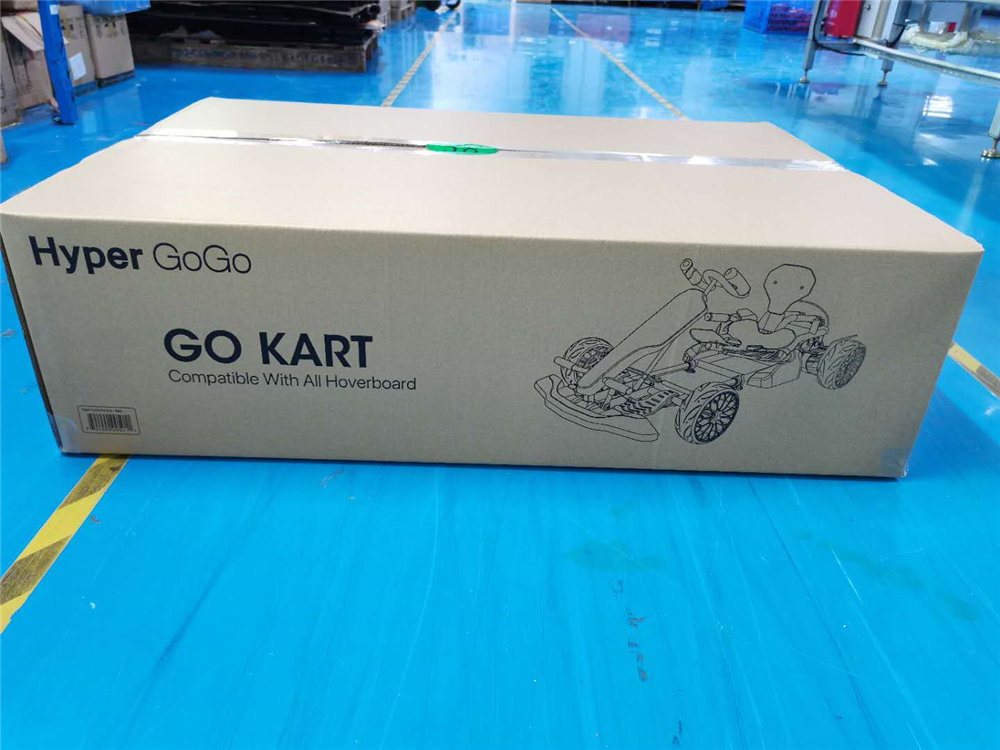 Hyper GoGo GO KART Kit Compatible With All Hoverboard Grey