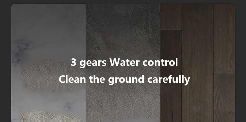 Xiaomi Mijia 1T Robot Vacuum Cleaner Visual Dynamic Navigation 3000pa Suction 3D Obstacle Avoidance 5200mAh Battery 180min Running Time APP Control - Black