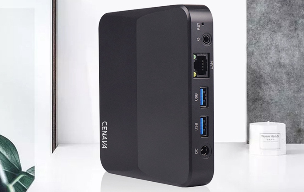 CENAVA P3T Windows 10 8GB/256GB Intel J4115 4K Mini PC Intel HD Graphics 600 2.4G/5G WiFi Gigabit LAN HDMI