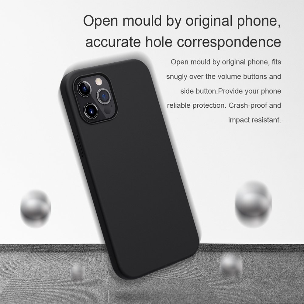 Liquid Silicone Rubber Flex Pure Case for Apple iPhone 12 Pro Max - Green