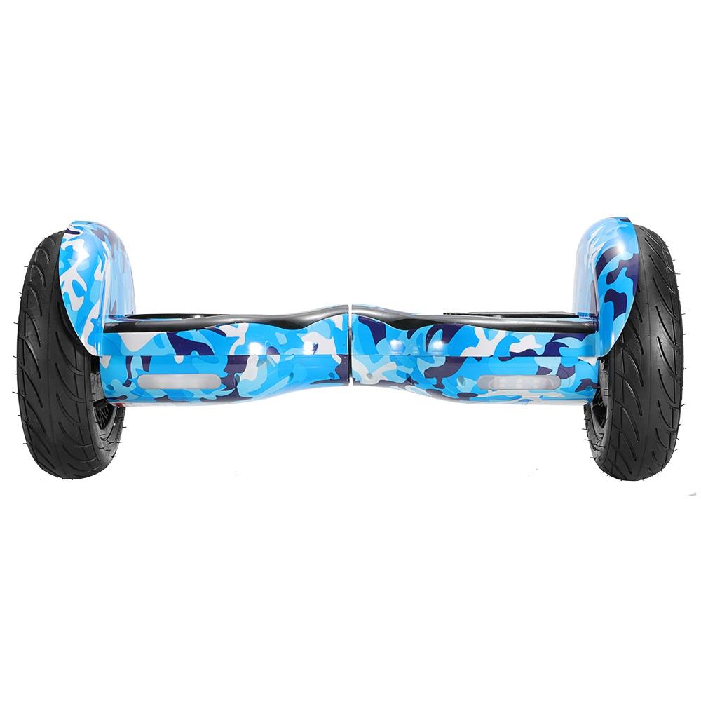 Imina 10 inch Self Balancing Scooter Hoverboard with Bluetooth Speaker and StripLight - Camouflage