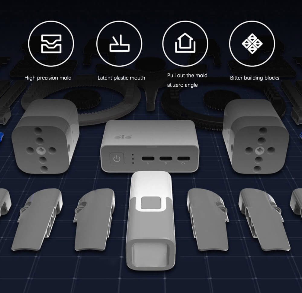 Xiaomi Building Blocks Orion Hexapod Titan Jupiter Dawn Series Bluetooth 5.0 APP Control Sci-Fi Kids Puzzle Toy