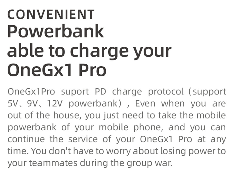 One Netbook OneGx1 Pro Gaming Laptop 7-inch 1920x1200 Intel i7-1160G7 16GB RAM 512GB SSD WiFi 6 Windows 10 -  4G Version Black