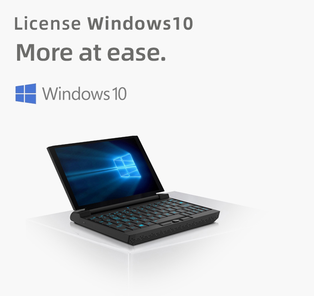 One Netbook OneGx1 Pro Gaming Laptop 7-inch 1920x1200 Intel i7-1160G7 16GB RAM 512GB SSD WiFi 6 Windows 10 -  4G Version Black