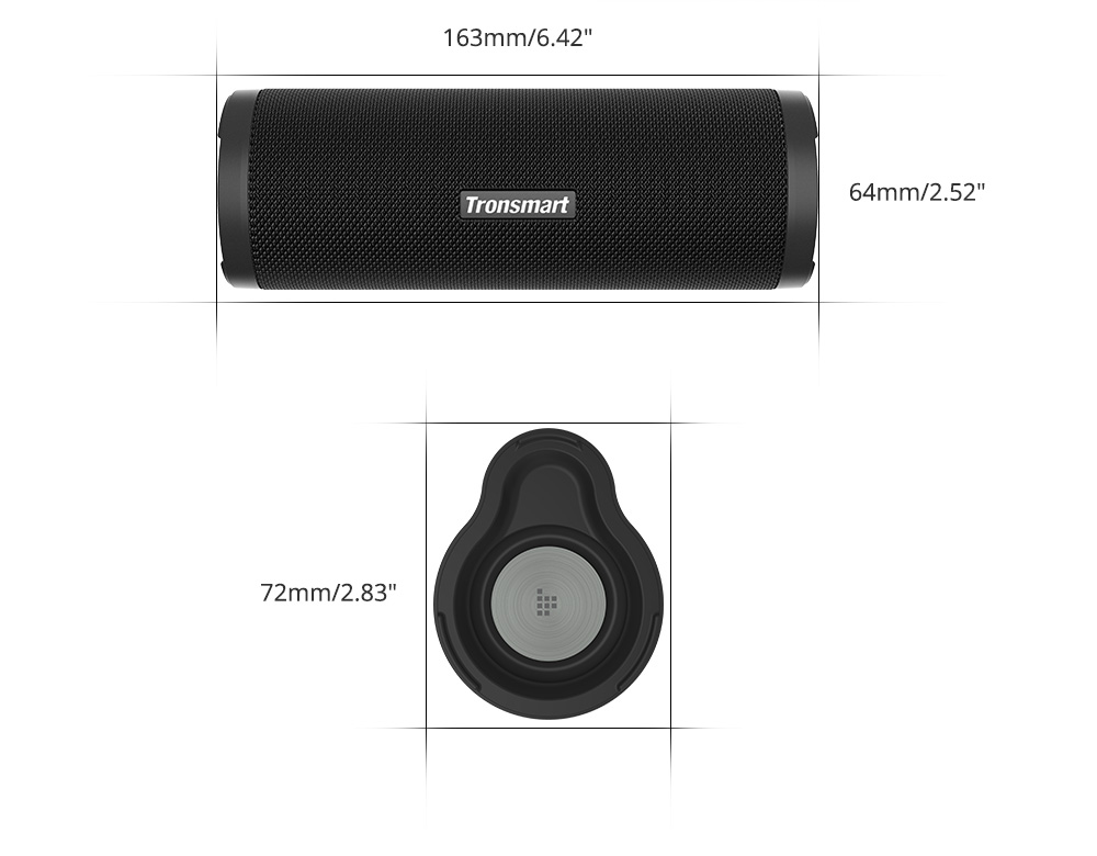 Tronsmart Force 2 Portable Speaker with Qualcomm QCC3021 Chip, Broadcast Mode, 30W Powerful Output, IPX7 Waterproof Speaker, Over 15 Hours of Playtime, Convenient Voice Assistant, Smart APP Control