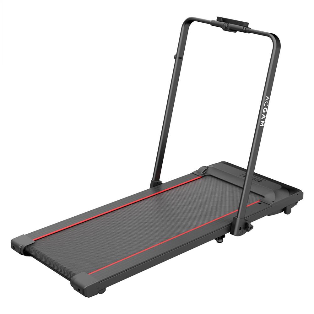 ACGAM T02P Smart Walking Machine 2 in 1 Folding Treadmill for Workout, Fitness Training Gym Equipment, Exercise Indoor & Outdoor with Remote Control, LED Display - EU Version