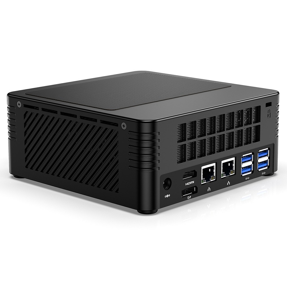 Minisforum X300 AMD Ryzen 5 PRO 3400GE 16GB/256GB Mini PC Windows 10 Pro Radeon Vega 11 Graphics HDMI DP