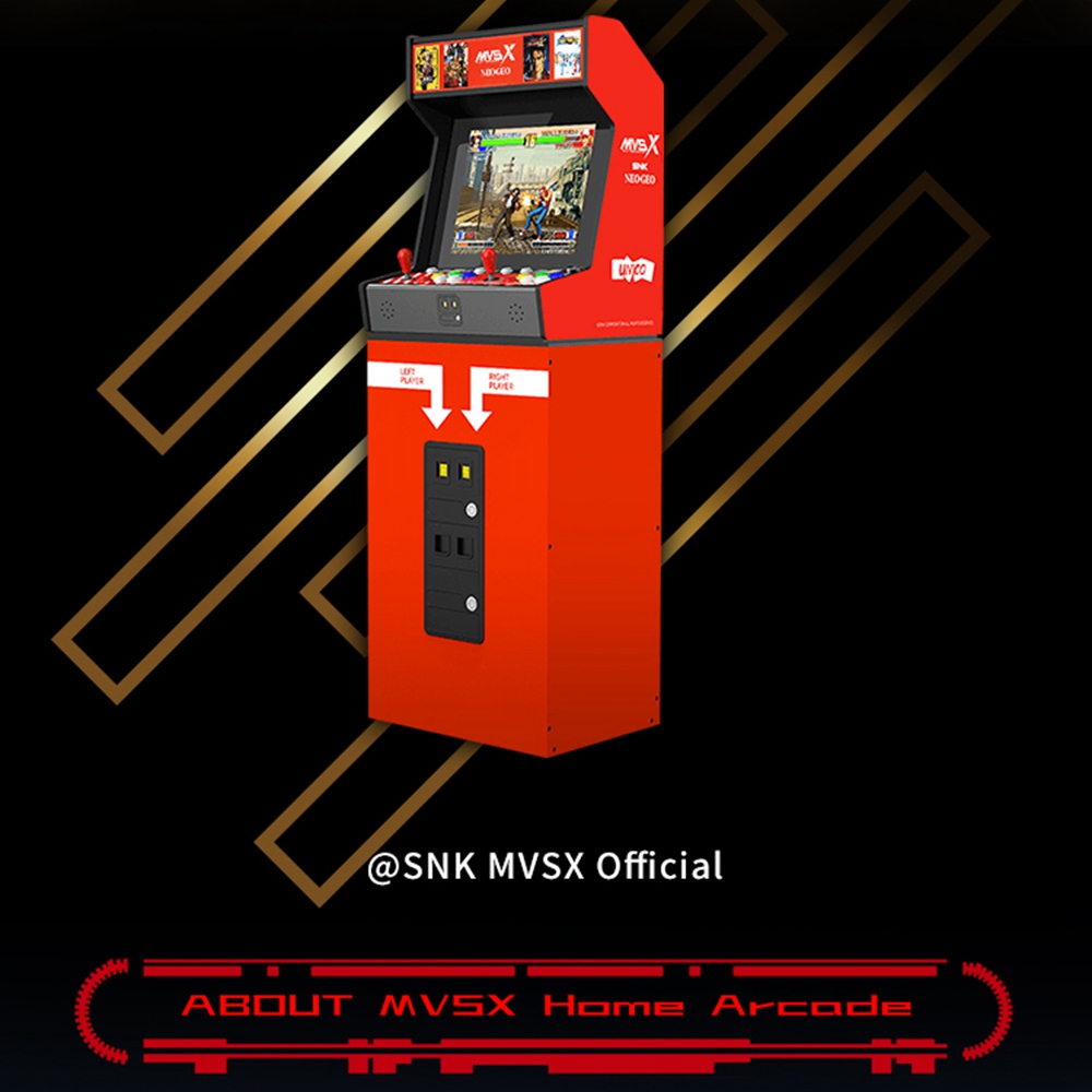 SNK MVSX Arcade Machine 50 SNK Classic Games  - Neo Geo Pocket