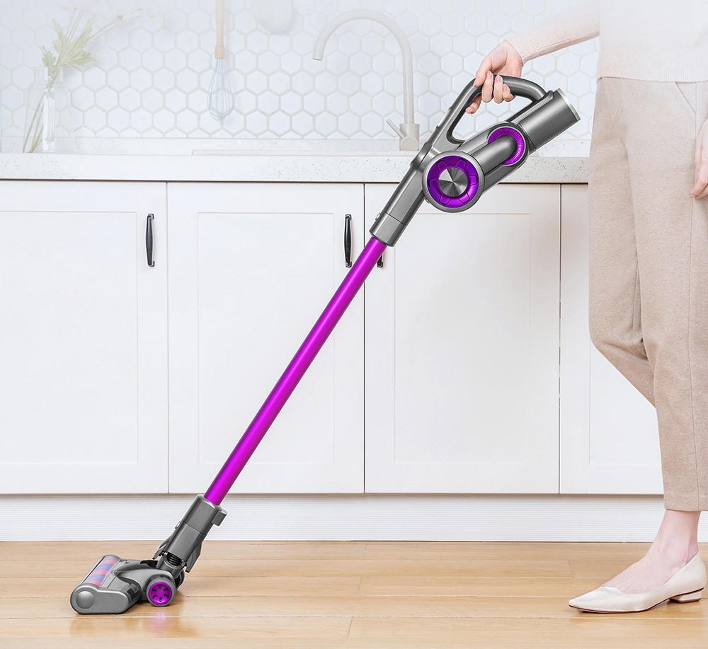 Xiaomi JIMMY H8 Pro Cordless Handheld Vacuum Cleaner 500W Motor 160AW 25000Pa Strong Suction 70 minutes Running Time 3000 mAh Lithium Battery LED Display Global Version - Purple