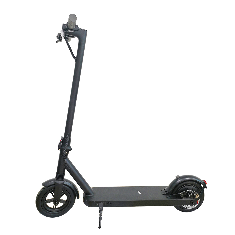 E8 Electric Folding Scooter 8.5 Inch tire 7.5Ah Battery 350W Motor Max Speed 20km/h Rear Disk brake max 25km range 3 Speed Modes - Black