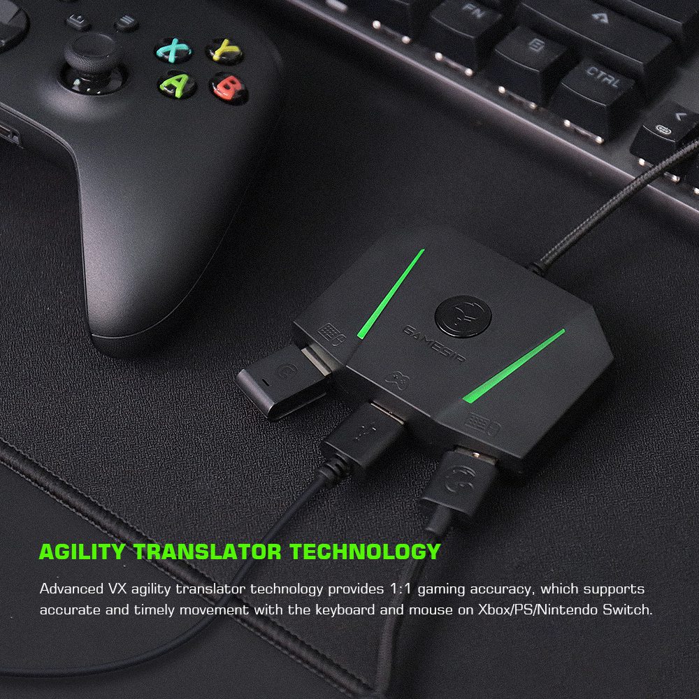 GameSir VX AimBox Multi-Platform Console Adapter Reversible USB 2.0 Compatible with Xbox One/X/S, PlayStation4/5, Nintendo Switch