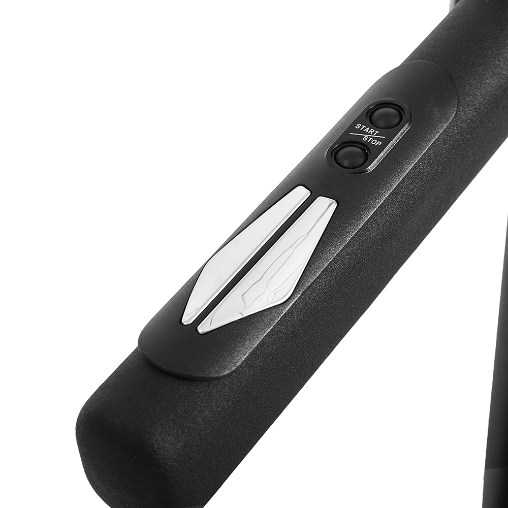 Merax Electric Folding Treadmill Easy Assembly Fitness Motorized Running Jogging Machine 1.5HP Motor 12 Preset Programs Fitness Training Gym Equipment, Exercise Indoor & Outdoor Large LCD Display - Black