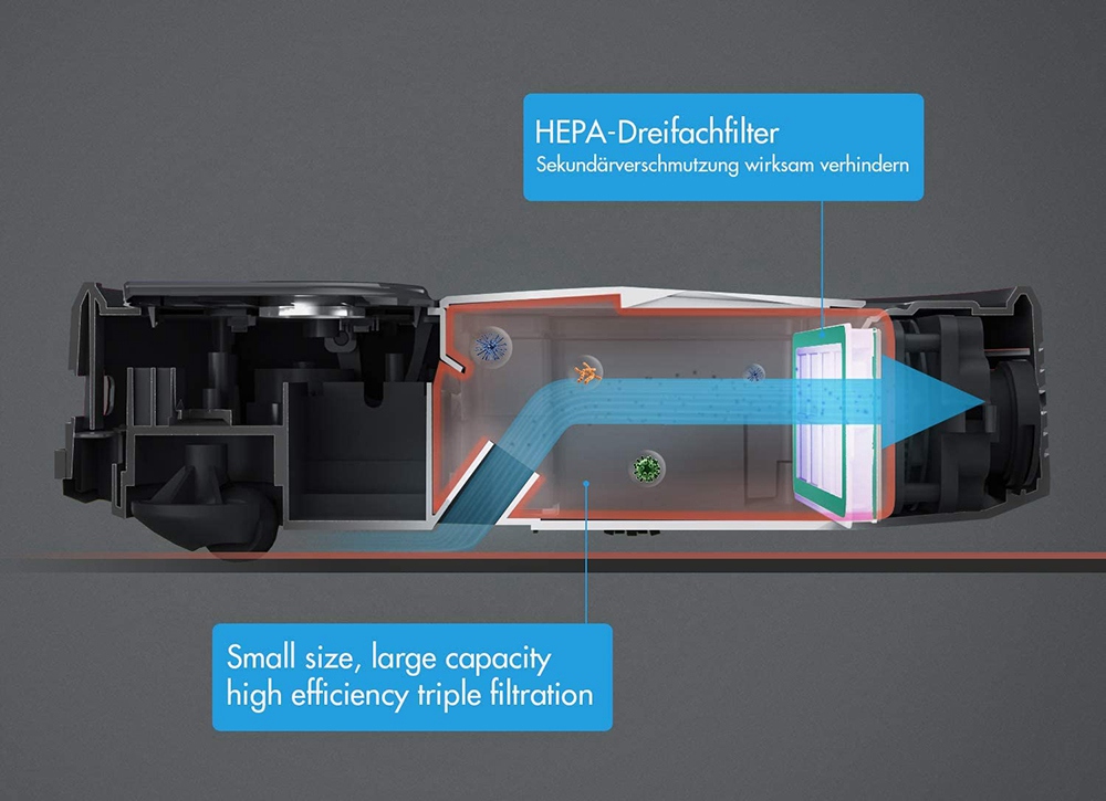 APOSEN A200 Robot Vacuum Cleaner Integrated Sweeping and Mopping Black