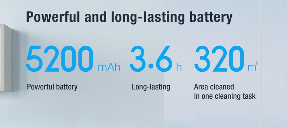 Xiaomi VIOMI Alpha UV Robot Vacuum Cleaner with Intelligent Dust Collector Integrated Sweeping and Mopping 2700Pa Powerful Suction 5200mAh Battery 220 Mins Running Time 250ml Electric Water Tank Mijia APP Control for Pets Hair, Carpets and Hard Floor - White