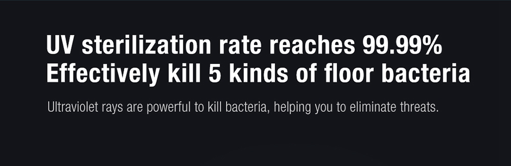 Xiaomi VIOMI Alpha UV Robot Vacuum Cleaner with Intelligent Dust Collector Integrated Sweeping and Mopping 2700Pa Powerful Suction 5200mAh Battery 220 Mins Running Time 250ml Electric Water Tank Mijia APP Control for Pets Hair, Carpets and Hard Floor - White