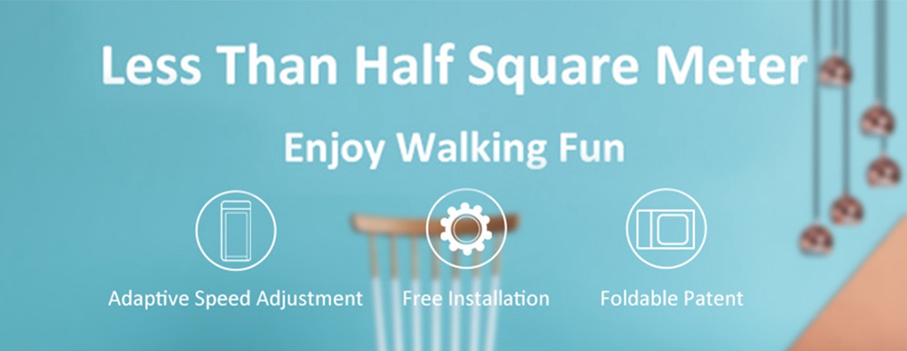 WalkingPad C1 Fitness Walking Machine Foldable Electric Gym Equipment App Control From Xiaomi Youpin- White