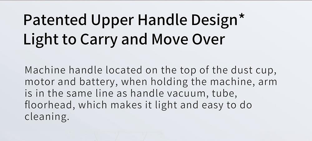 JIMMY H8 Cordless Handheld Flexible Vacuum Cleaner with 160AW Powerful Suction, 500W Motor, 60 Minutes Run Time, Ultra-low noise for cleaning floors, furniture by Xiaomi - Blue