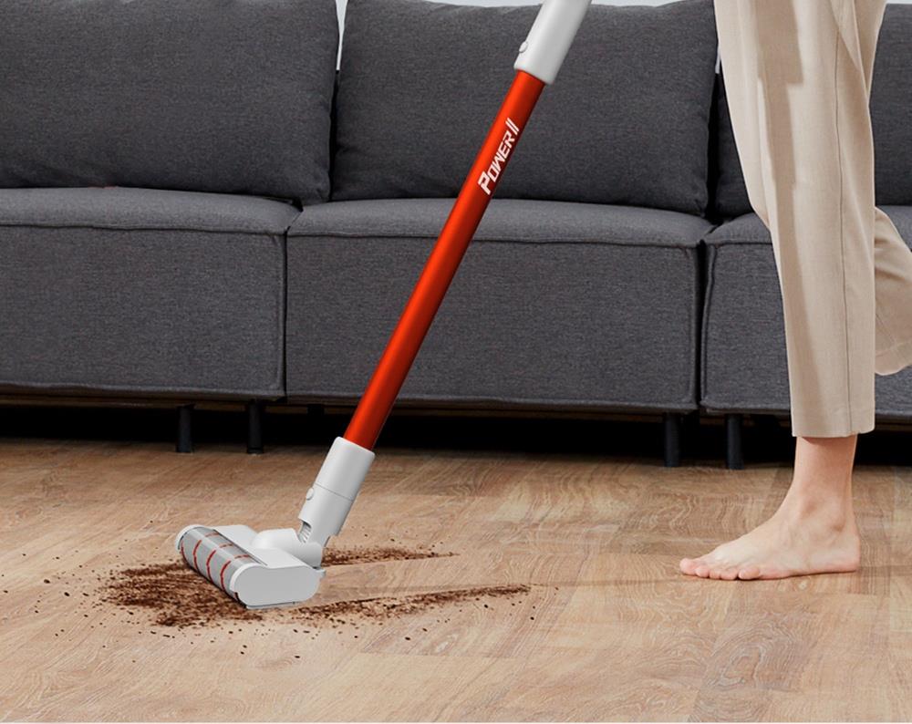 Dreame TROUVER POWER 11 Handheld Cordless Vacuum Cleaner 400W Motor 120AW 20000Pa Strong Suction 2500 mAh Battery 60 Minutes Running Time LCD Display Removable Dust Cup - White