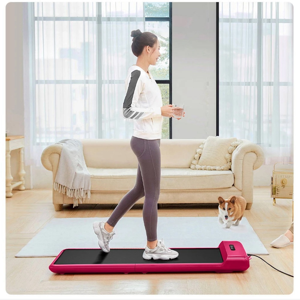 WalkingPad C2 Smart Walking Machine 180-Degree Foldable Treadmill Electric Fitness Gym Equipment Intelligent Foot Speed Control 12 Gear Adjustable for Workout with Wireless Remote Control, LED Display  Low Noise - White