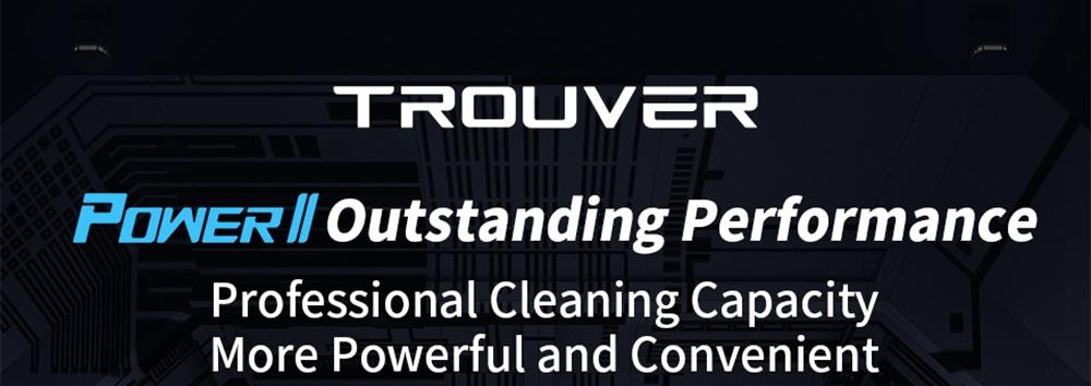 Dreame TROUVER POWER 11 Handheld Cordless Vacuum Cleaner 400W Motor 120AW 20000Pa Strong Suction 2500 mAh Battery 60 Minutes Running Time LCD Display Removable Dust Cup - White