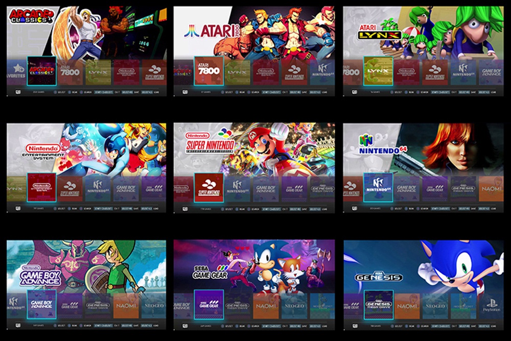 GAMEBOX G5 32 GB konsola do gier wideo z 2 gamepadami TV WYJŚCIE HDMI PSP / CPS / FC / GB / MD / SFC / N64 / PS1 / ATARI