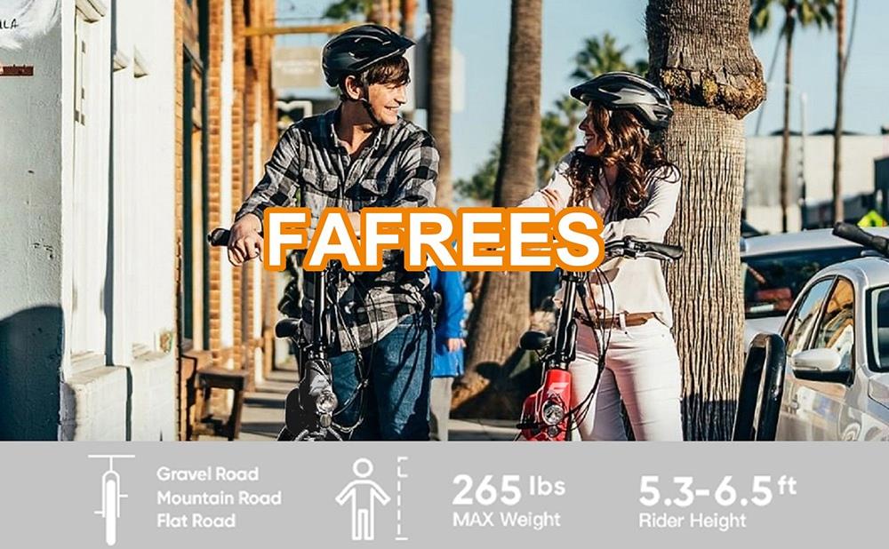 Fafrees F7 Plus 750W CST 20*4.0 Fat Tire Folding Electric Bicycle PANASONIC 48V 13.6Ah Removable Battery Snow Electric Bike for Adults Full Suspension Shimano 7 Speed Gears Max Speed 45km/h Aluminum Alloy Frame Black