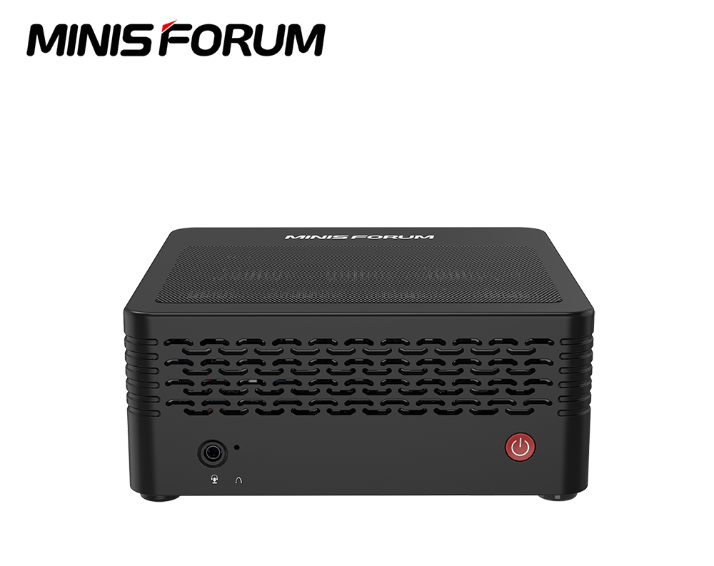 Minisforum EliteMini X400 16 GB / 512 GB Ryzen7 Pro 4750G Mini-pc Radeon Grafische kaart 2100 MHz Windows 10 Pro Wifi 6 Gigabit LAN