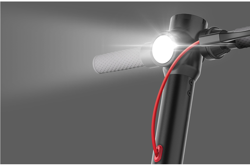 Kukudel 105 Folding Electric Scooter 10" Tire 500W Motor 36V 12.5Ah Battery Max Speed 25km/h LCD Display 32-39km Long Range Aluminium alloy body - Black