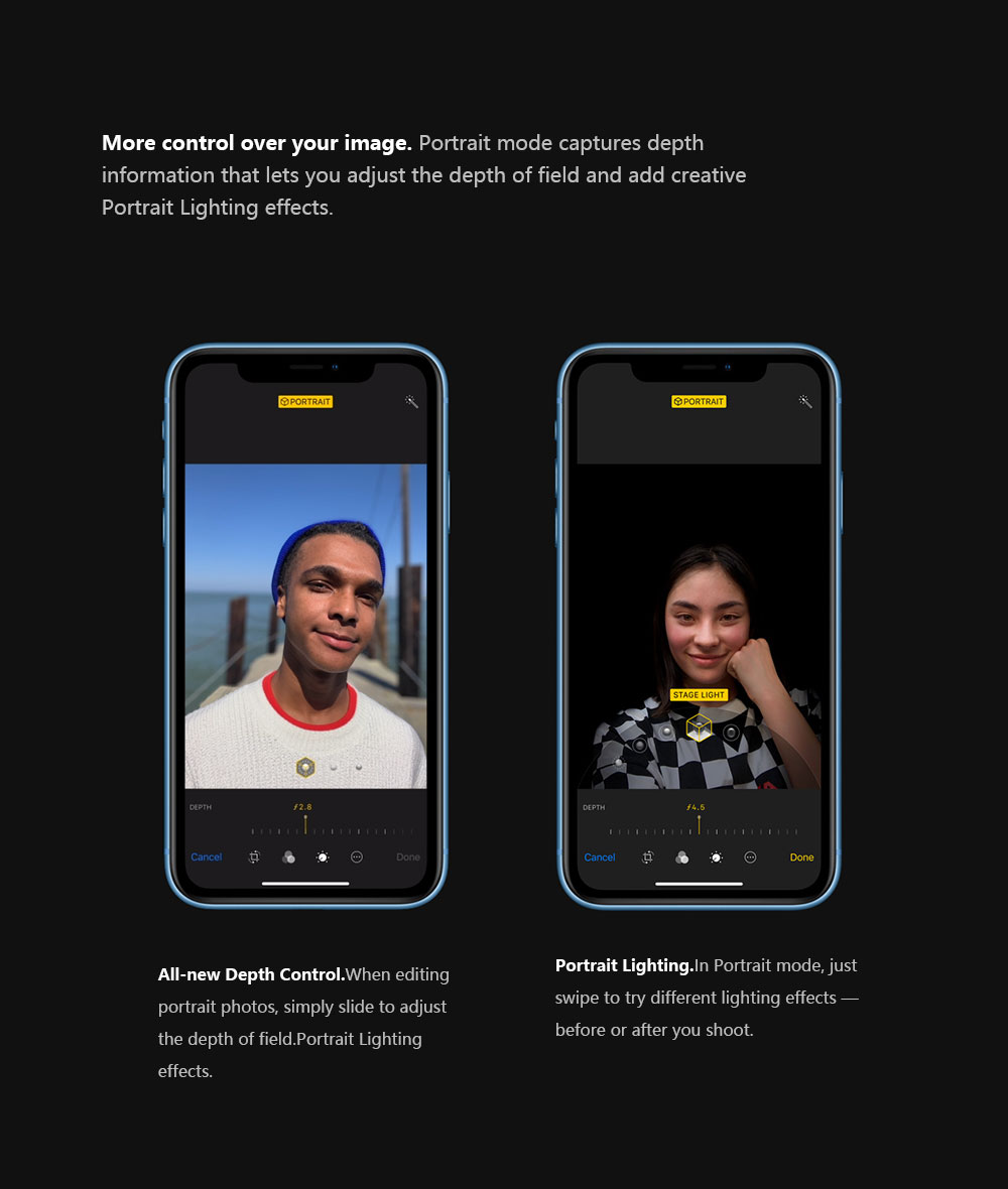 Apple iPhone XR 64GB Blue 6.1" LCD Display, Face ID - Used (Item Condition - 99% New)